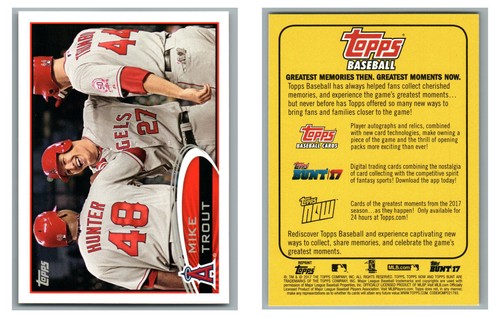 2012 TOPPS ROOKIE REPRINT MIKE TROUT ANGELS (x5) - 第 1/2 張圖片