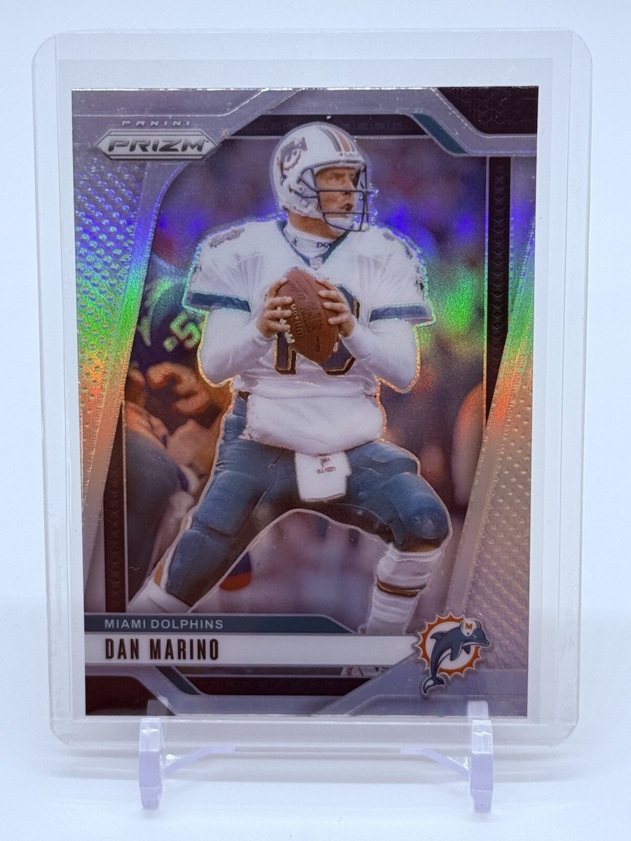 2024 Panini Prizm Football NFL Dan Marino #182 True Silver Prizm