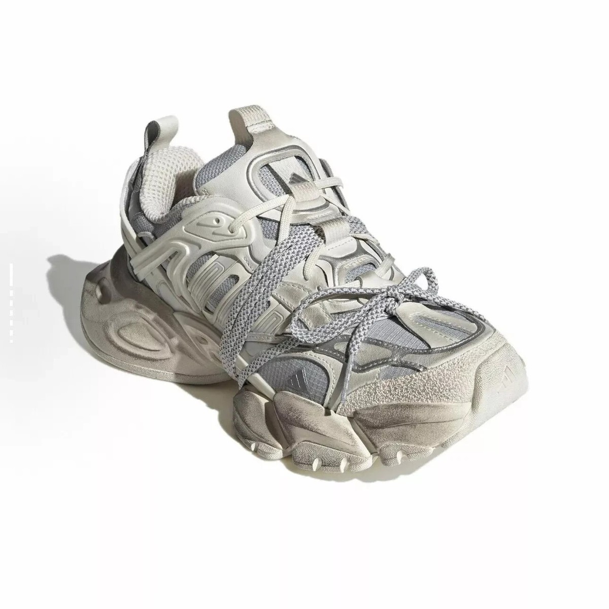 adidas XLG RUNNER DELUXE Silver JS1588-NEW WITH BOX | eBay