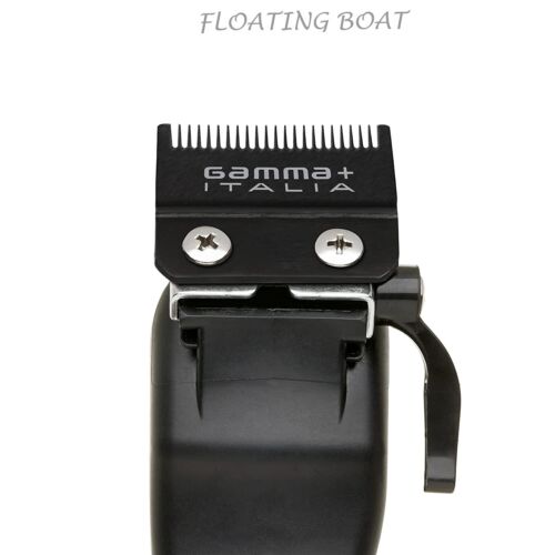 GAMMA+ Replacement Black Diamond Carbon DLC Fixed Fade Clipper Blade, Black - Picture 4 of 4
