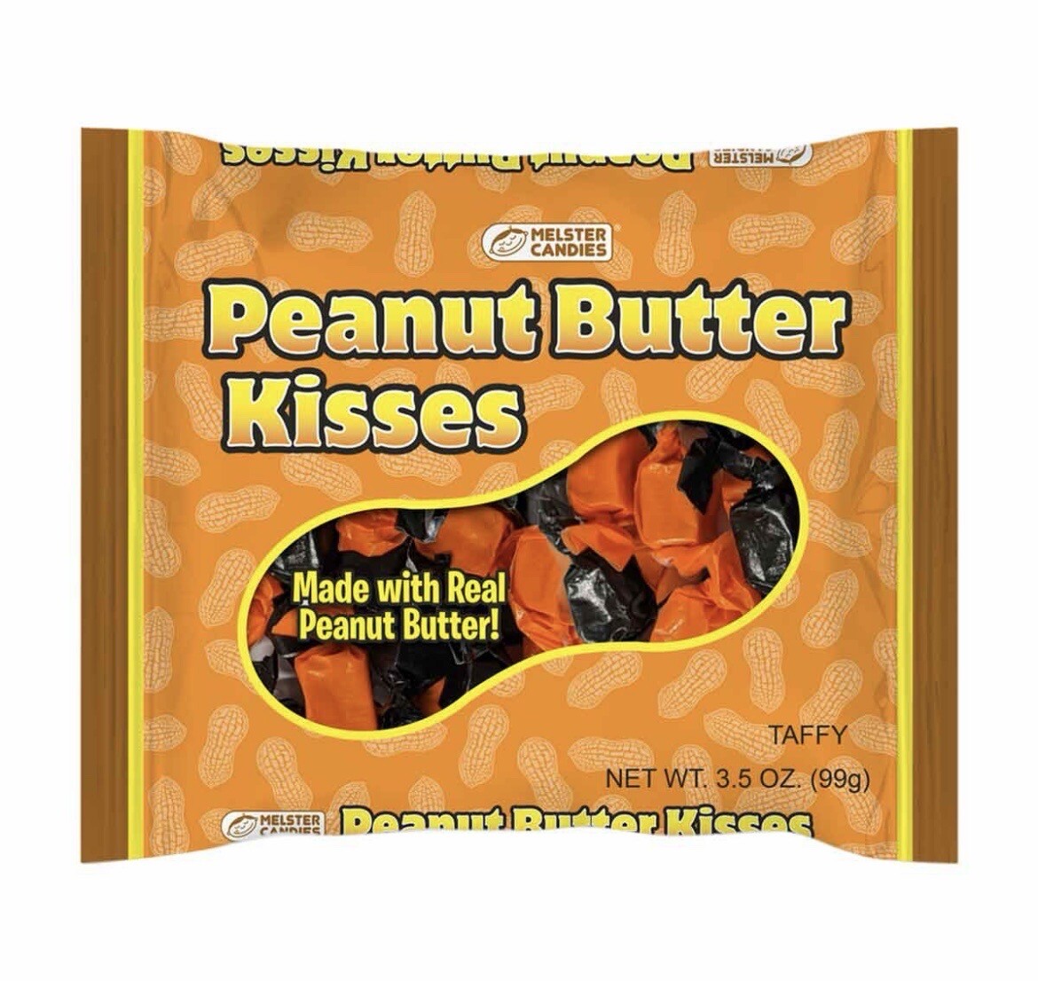Melster Candies Peanut Butter Kisses Taffy Lot of 5 Bags! eBay