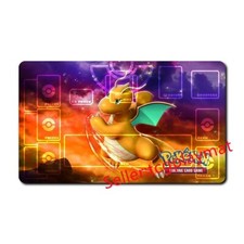 Dragonite Pokemon Playmat TCG Card Game Play Mat Gaming Desk Mat Mouse Pad o910