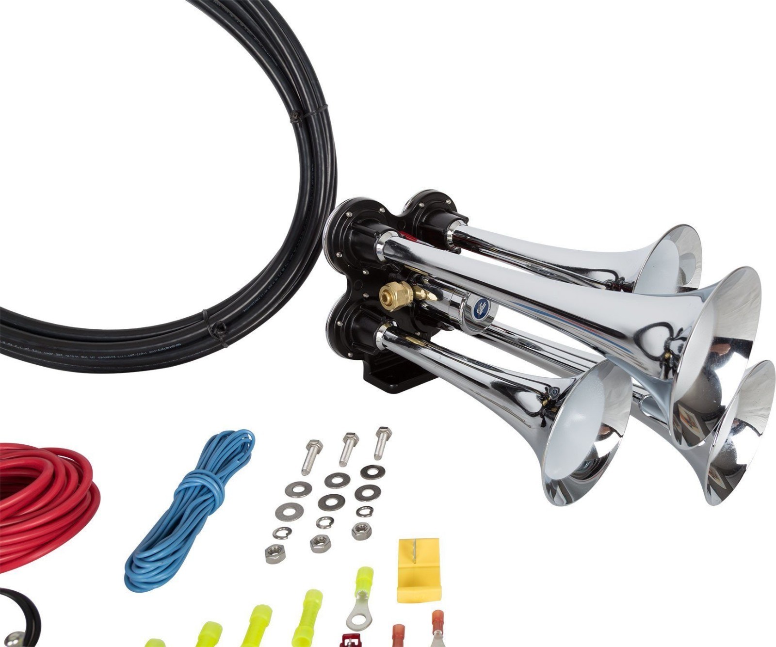 HORNBLASTERS BULLET 228V AIR HORN KIT eBay