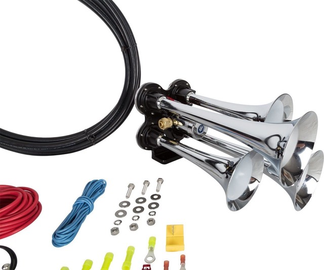 HORNBLASTERS BULLET 228V AIR HORN KIT eBay