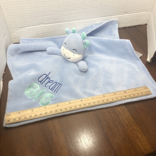 Baby Starters Cow Lovey Dream a Little Dream Security Blanket Rattle Plush Soft - Imagen 6 de 8