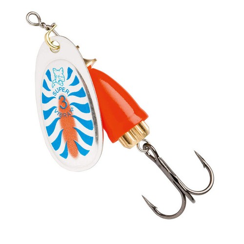 Blue Fox Vibrax Original Fluorescent Spinners - Trout Salmon Perch Fishing Lure - Picture 5 of 10