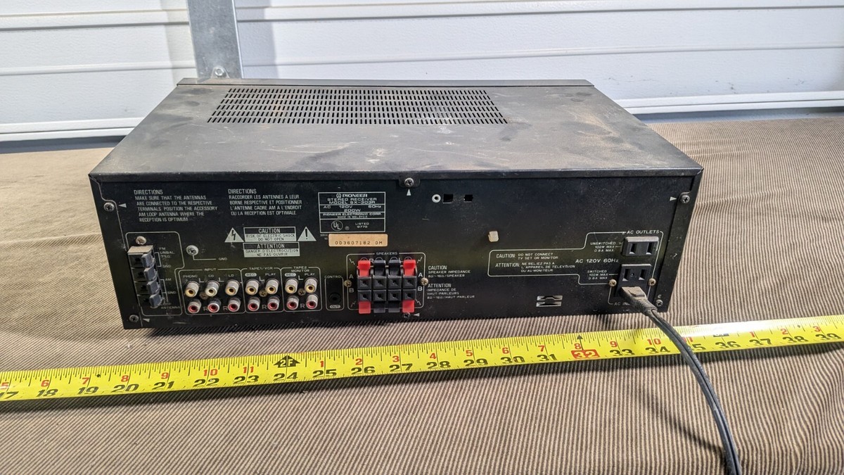 Pioneer SX-303R Stereo Receiver FOR PARTS OR REPAIR | eBay