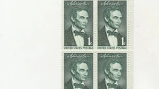 Scott # 1113  US  Abe Linclon  Plate Block  M/NH  O/G