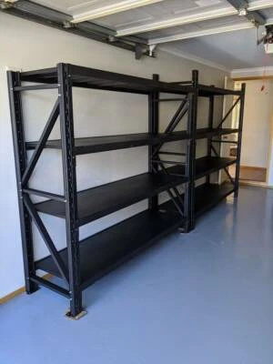 Best Powder Coated Heavy Duty Garage Shelving Racking Tool Storage Benches Gumtree Australia Redcliffe Area Margate 1241215852 Heavy Duty Garage Shelving Racking, Best Heavy Duty Shelves For Garage