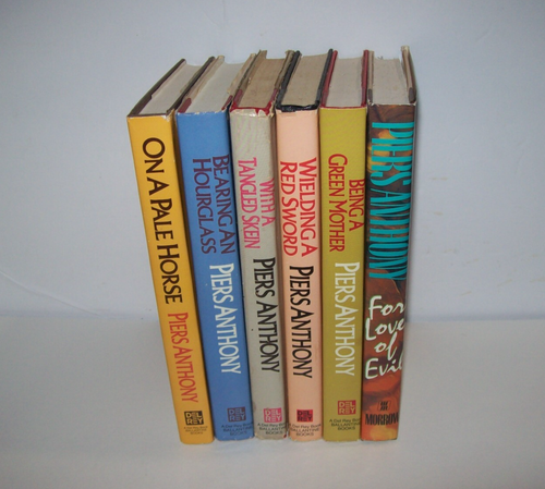 PIERS ANTHONY Inkarnationen der Unsterblichkeit Bücher 1-6, Vintage Hardcover
