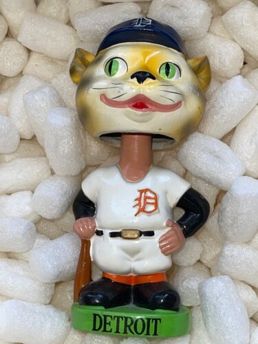 ⚾️ Vintage Detroit tiger 1962 toes up grenBase Bobblehead Japan 1967 nodder mint
