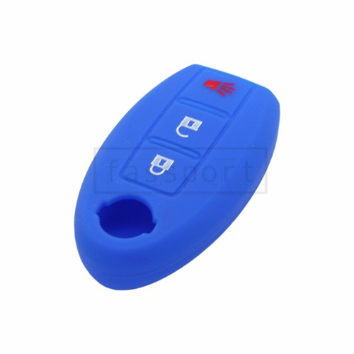 Silicone Cover 3 Buttonfit for NISSAN Versa Rogue Pathfinder Smart Remote Key - Picture 4 of 23