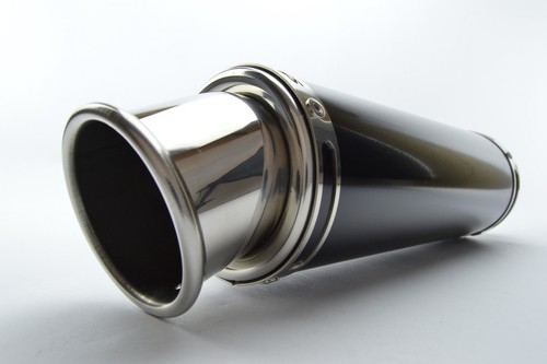 VFR1200F Exhaust SP Engineering Ceramic Satin Black Stubby Big Bore 2010-2016 - Picture 5 of 7