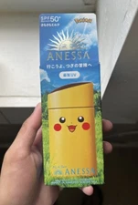 Shiseido Anessa Pokémon Pikachu Perfect UV Sunscreen Skincare Milk SPF50+ PA++++