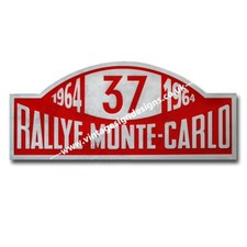 Rallye Monte Carlo 1964 No.37 máquina cortada/perfilada imán de nevera de metal magnético