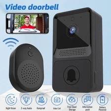 Camera Timbre De Puerta HD Wifi Inalambrico Con Camara Audio Y Video Para Casa