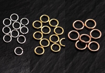 Silber 925 Biegeringe Binderinge Ösen Biegering Bindering verlötet + offen Ring