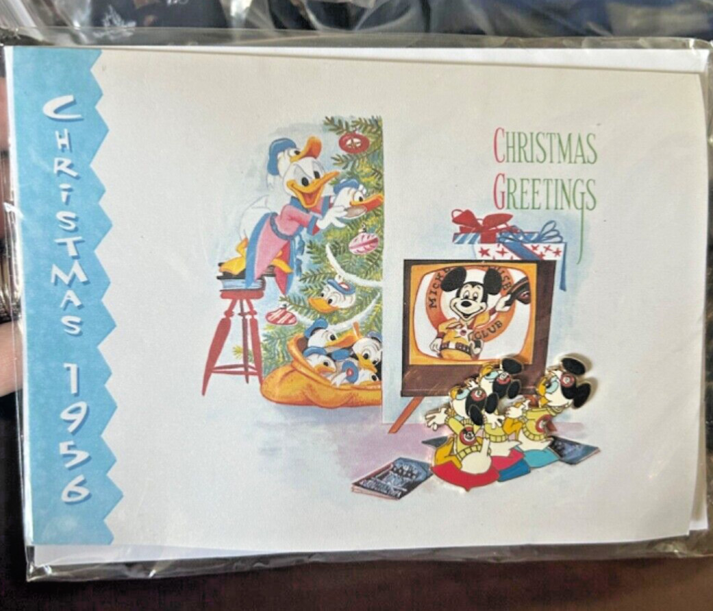 Disney WDW Greeting Card with Pin, Spectacle of Pins , LE 500