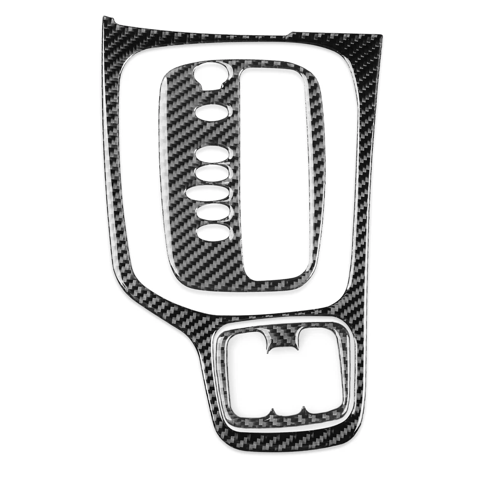 Panel de palanca de cambios de fibra de carbono genuino para Toyota 2000-2005 Celica Foto 3 de 4