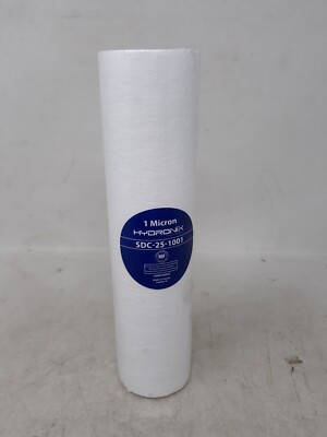 Lot of 2 Hydronix 10 Micron SDC-25-2010 Filter Cartridge