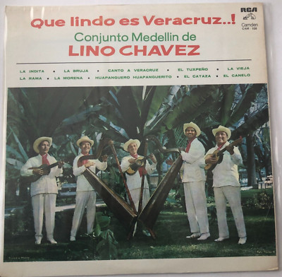 CONJUNTO MEDELLIN DE LINO CHAVEZ - QUE LINDO ES VERACRUZ - 1964 MEXICAN LP, SON