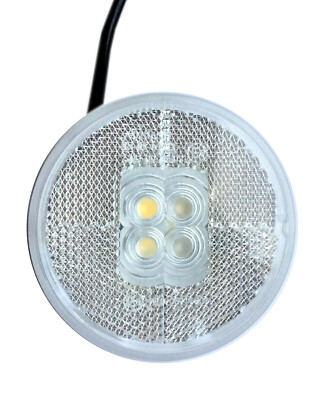 10 Luci Di Posizione Laterali A LED 12/24 V, Luci Di Ingombro A LED Luci Di Segnalazione Laterali Per Rimorchi Camion Camper Roulotte Rosse Di Debuns 84601230