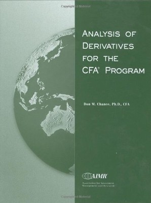 Analysis of Derivatives for the Cfa ..., Chance, Don M.
