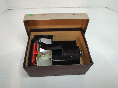 Ancien accessoire lumineux VIEW-MASTER pour stéréoscope avec BOITE Made in USA - Photo 9/10