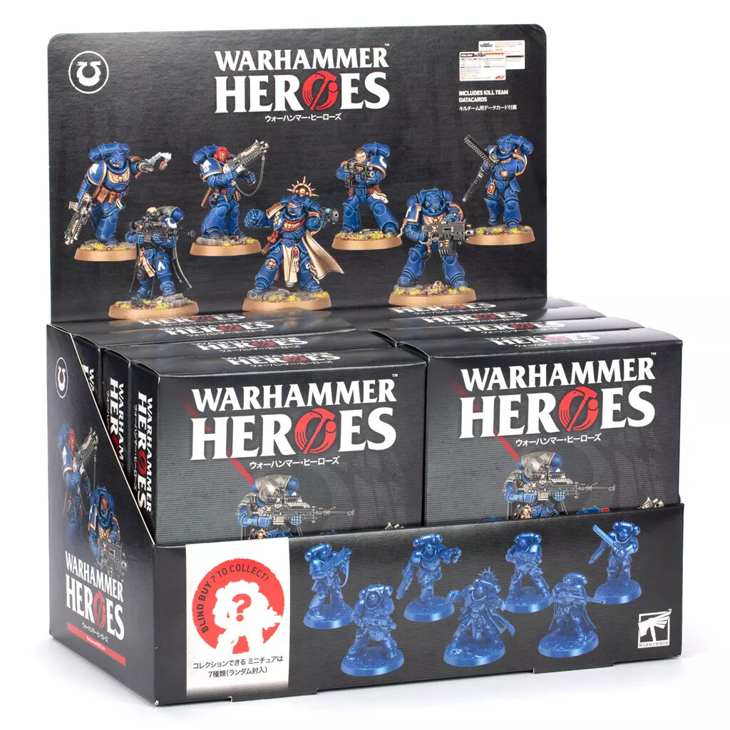 Ultramarines Space Marine Heroes 2023 Scatola Cieca Di 8 Warhammer 40.000 - Foto 3