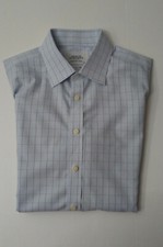 Charles Tyrwhitt Men's 16 1/2 42/86 Slim Fit Checked Button Down Dress Shirt