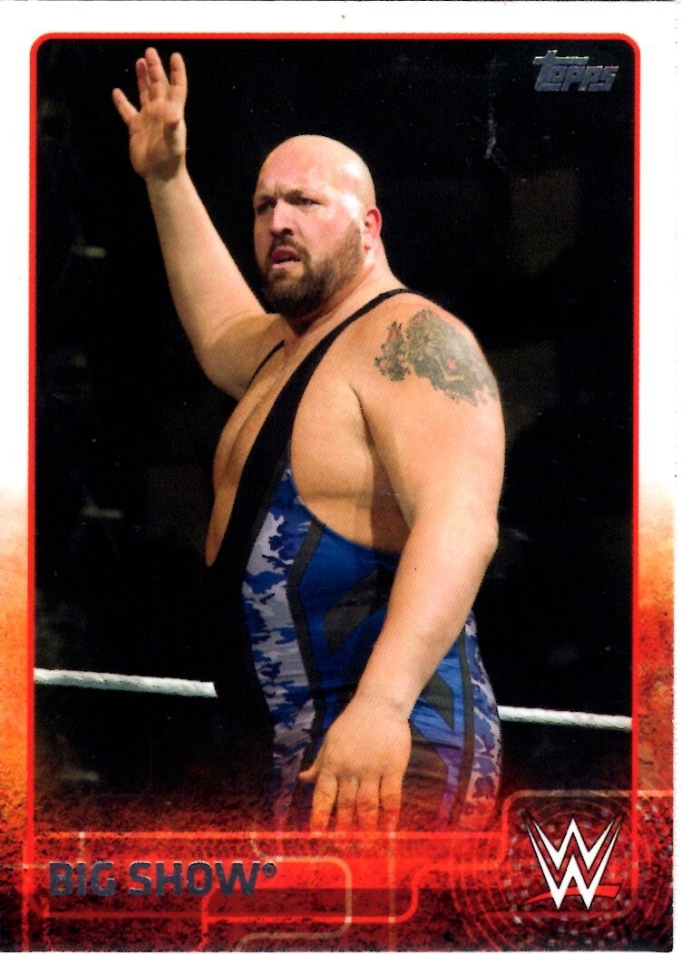 2015 Topps WWE Big Show #8