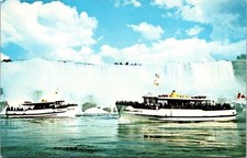 Maid Mist Niagara Falls Voyage American Postcard VTG UNP Koppel Vintage Unused
