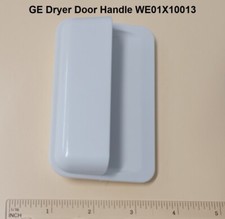 GE Dryer Door Handle WE01X10013 White, New, Ship from California