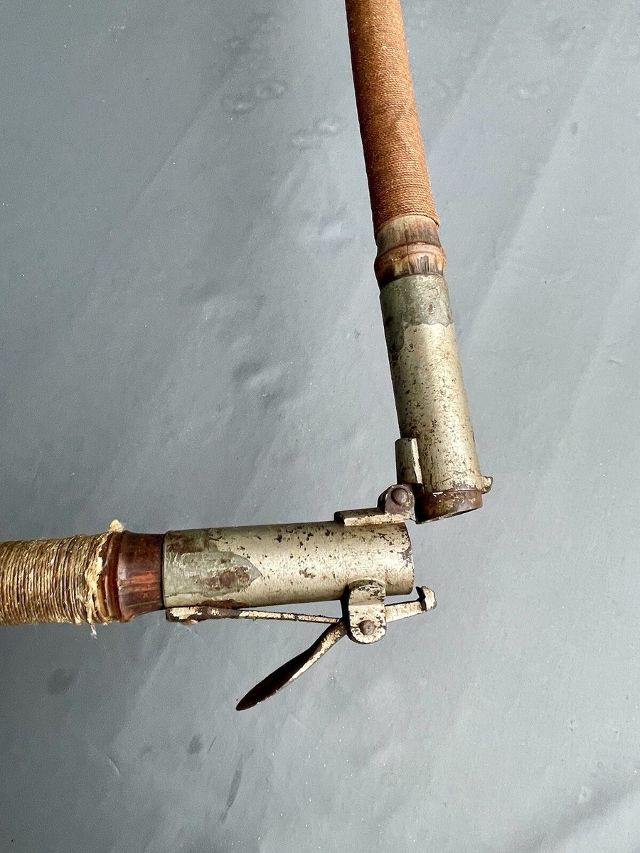 Antiker faltbarer Kescher, Bambus, Sammlerstck / Antique bamboo landing  net | eBay.de