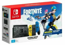 Новый коммутатор Nintendo fortnite специальное издание-дикая кошка комплект редкая! без региона