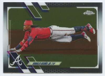 2021 topps chrome アクーニャjr 99枚限定 2021 Topps Chrome #50 Ronald Acuna Jr. Atlanta Braves