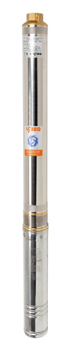 Tiefbrunnenpumpe 6300l/h 230V 1,1 kW 3,5 Zoll 89 mm Brunnenpumpe Sandverträglich