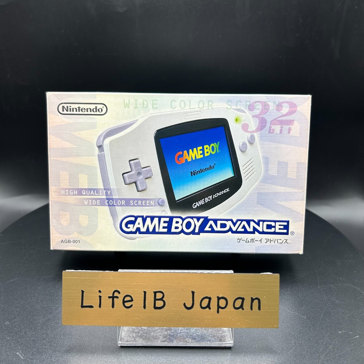 Nintendo GBA GAMEBOY Advance White Console AGB-001 in Box