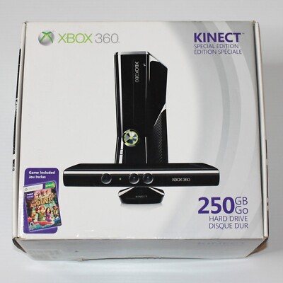 Xbox 360 Kinect Special Edition 250 GB Hard Drive Complete with