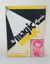 MAGIC MAGAZINE MAX ANDREW'S June 1954 Featured Magician Freddie Harris