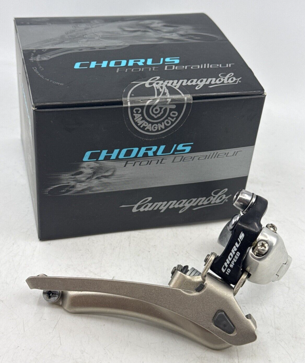 期間限定CAMPAGNOLO CHORUS F&Rディレーラ2x10S Campagnolo CHORUS 2x10-Speed 32mm Clamp-On Front Derailleur FD4