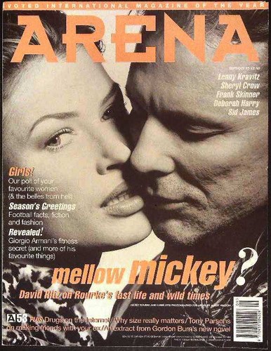 Arena 53 9 10 95 Mickey Rourke Carre Otis Lenny Kravitz Sheryl Crow Uma Thurman Ebay