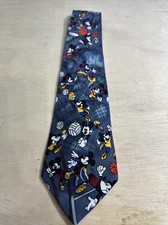 Mickey Unlimited Mens Novelty Tie Mickey Mouse Sports Theme 2