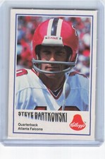 1982 Kellogg's Steve Bartkowski #UNNUMBERED
