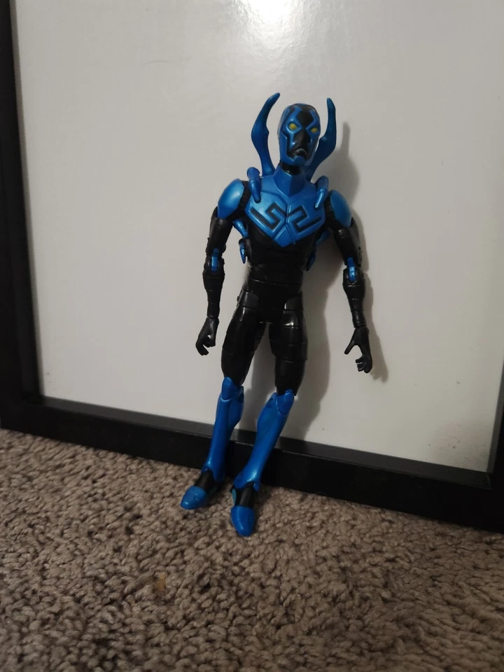 "Figura de 6"" DC Universe Classics DCUC Blue Beetle Trigon Wave 13 incompleta s" Foto 4 de 4