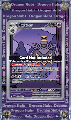 Pokemon Card Not included* Pokemon Dusknoir IR 070/064 Shrouded
