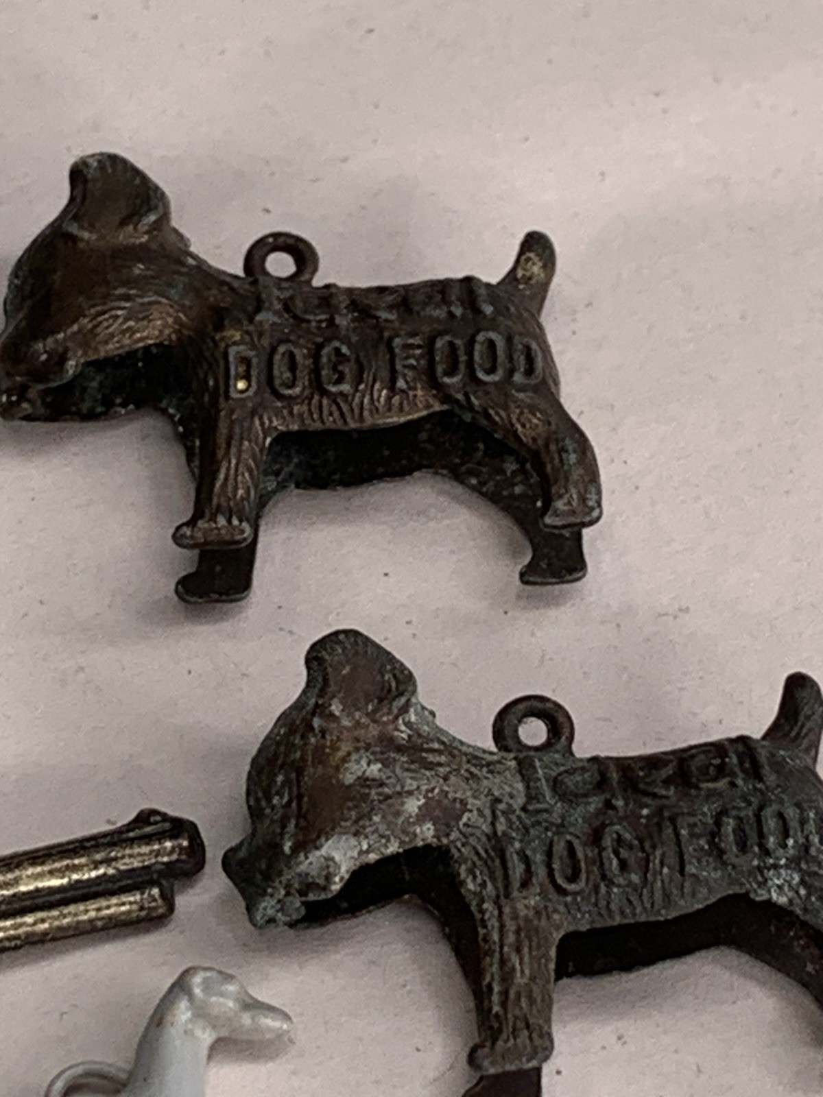Metal Good Luck Charm Boston Terrier Dog Charms