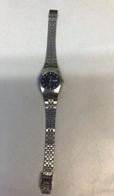RADO 152.0366.3 Watch Bracelet Steel Hold Black Dial New Battery Luxury Running