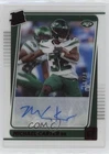 2021 Panini Clearly Donruss Football Red Michael Carter #69