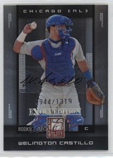 2008 Donruss Elite Extra Edition Rookie /1319 Welington Castillo #167 Auto 0my9